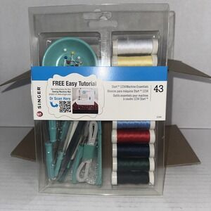 Singer Start 1234(TM) Machine‎ Essentials Sewing Kit 43pcs-31505
